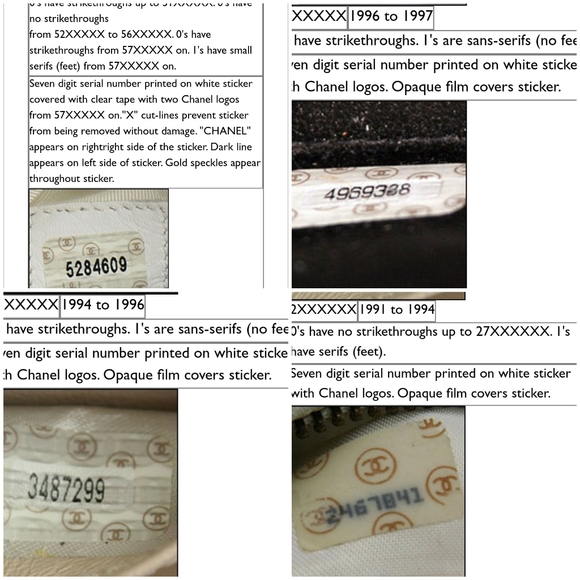 JUST SHARING! Chanel Serial Number Info - Picture 8 of 11